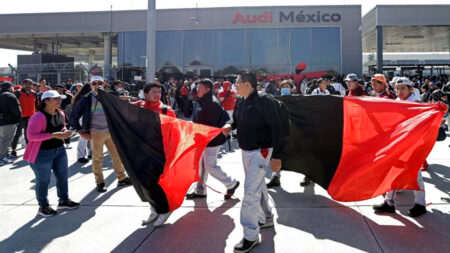Una huelga estalla en la planta mexicana de la automotriz alemana Audi