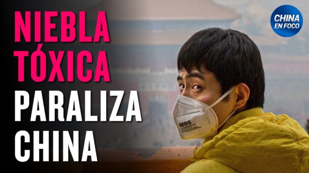 Niebla tóxica invade numerosas regiones de China y paraliza actividades humanas