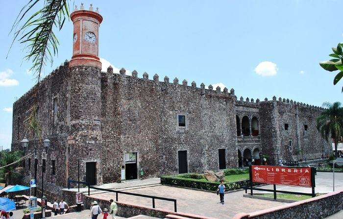 Foto de archivo del Palacio de Cortés, en Cuernavaca, Morelos, México. (Thelmadatter | CC BY-SA 3.0 DEED)