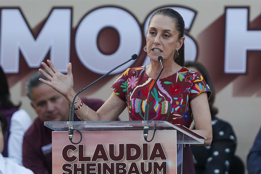 Claudia Sheinbaum hará su primera gira de campaña en la frontera de México con EE.UU.