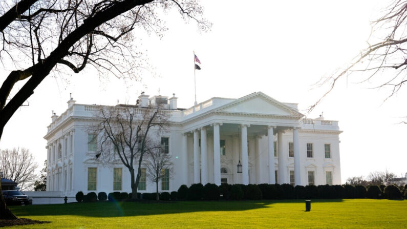 La Casa Blanca en Washington, el 3 de enero de 2024. (Madalina Vasiliu/The Epoch Times)
