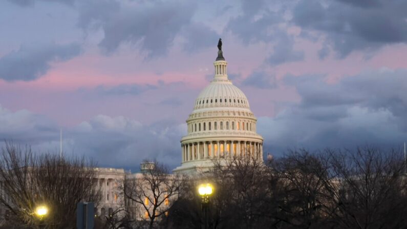 El edificio del Capitolio de EE.UU. en Washington el 26 de enero de 2024. (Madalina Vasiliu/The Epoch Times)