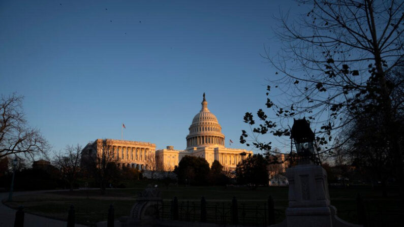 Edificio del Capitolio de EE. UU. en Washington el 13 de diciembre de 2023. (Madalina Vasiliu/The Epoch Times)