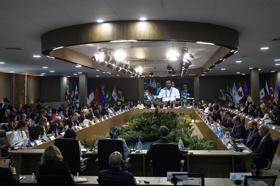 Comienza reunión de cancilleres del G20 en Río de Janeiro