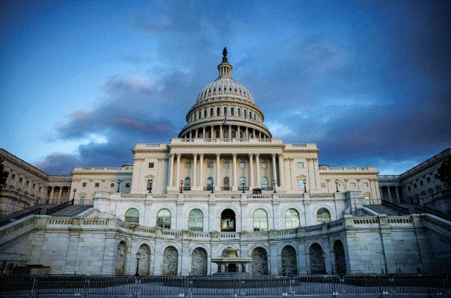 El Capitolio de Estados Unidos en Washington el 10 de enero de 2024. (Samuel Corum/Getty Images)