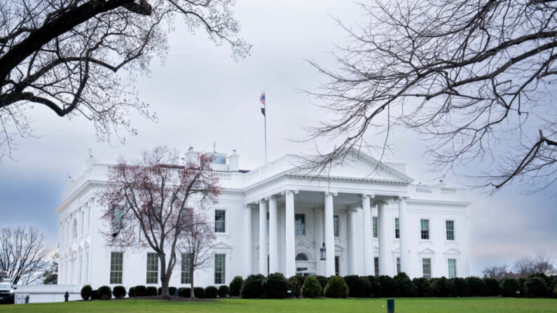 Casa Blanca en Washington el 15 de febrero de 2024. (Madalina Vasiliu/The Epoch Times)