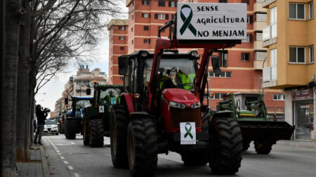 Agricultores españoles rechazan el plan del Gobierno y ultiman una tractorada en Madrid