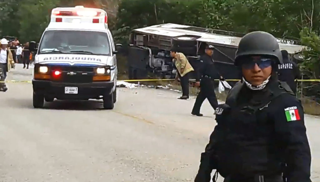 Al menos 10 muertos deja accidente carretero en el estado mexicano de San Luis Potosí