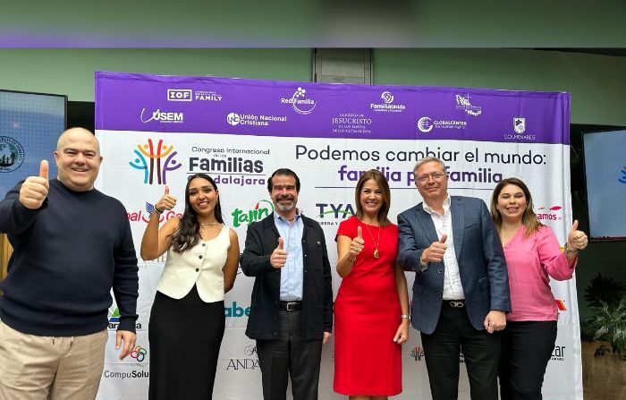 Conferencia de prensa del Congreso Internacional de las Familias 2024. (Cortesía: CIFAM México)