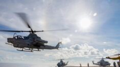 Desaparece helicóptero militar con 5 marines a bordo