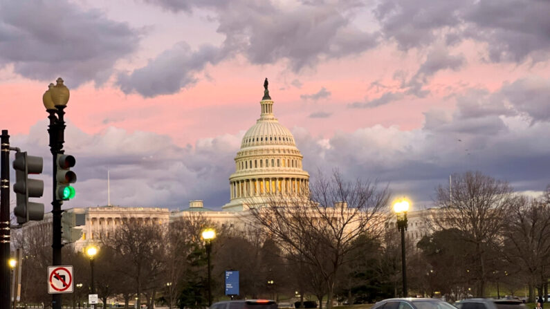 El edificio del Capitolio de EE. UU. en Washington el 26 de enero de 2024. (Madalina Vasiliu/The Epoch Times)