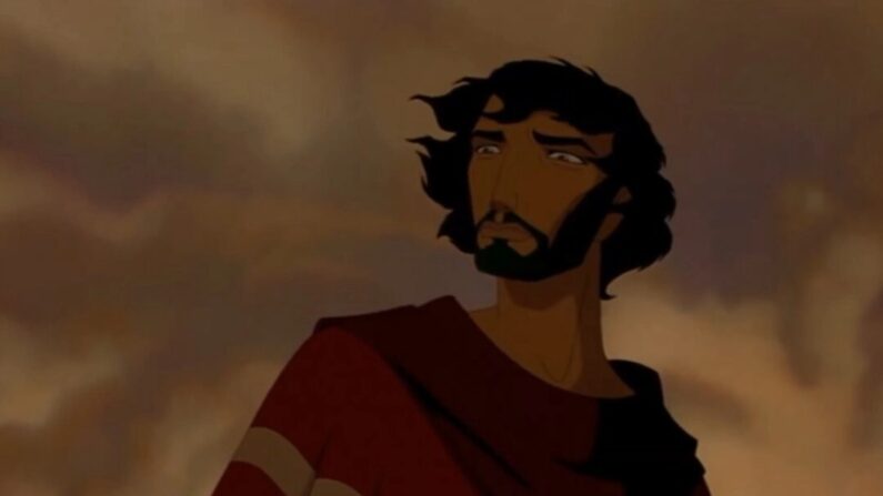 Moisés (Val Kilmer) en "El Príncipe de Egipto". (DreamWorks)
