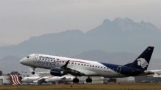 Una mujer da a luz en un avión de Aeroméxico