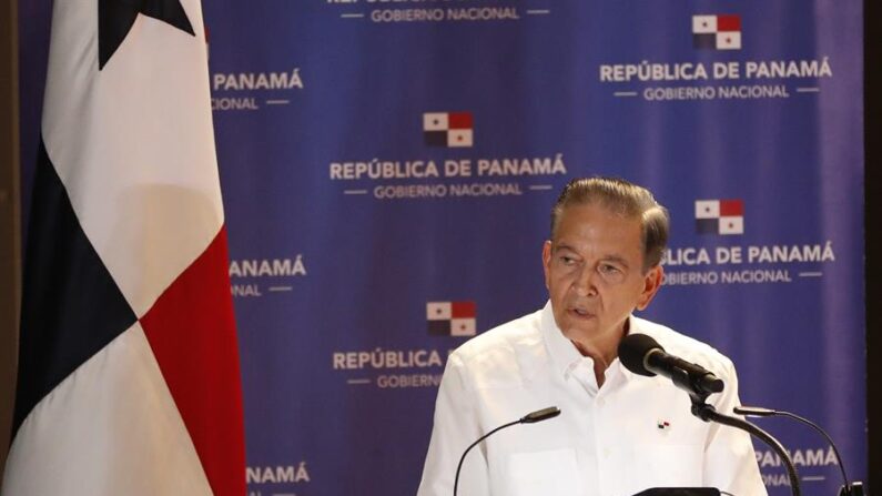 El presidente de Panamá, Laurentino Cortizo, en una fotografía de archivo. EFE/ Bienvenido Velasco