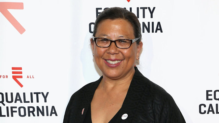 La interventora del estado de California, Betty Yee, asiste a la entrega de los Premios a la Igualdad de California 2018 en Los Ángeles, California, el 29 de septiembre de 2018. (Phillip Faraone/Getty Images for Equality California)
