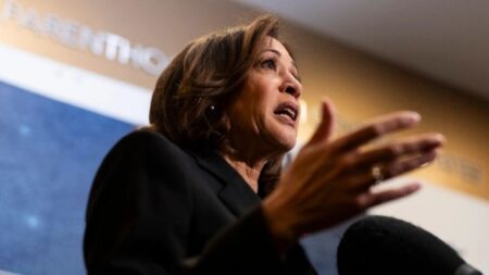 Kamala Harris es la primera vicepresidenta en visitar la empresa de abortos Planned Parenthood