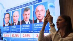 Putin gana reelección con casi 90% de votos, según primeros resultados