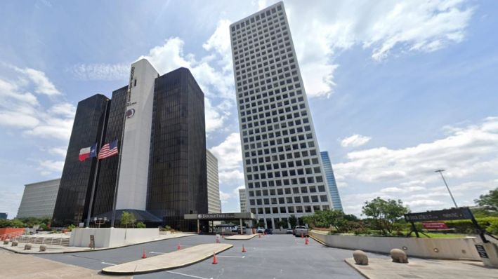 Una imagen exterior del hotel Double Tree by Hilton en Houston, Texas, en junio de 2022. (Google Maps/Captura de pantalla vía The Epoch Times)
