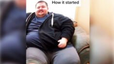 Hombre de 317 kg en silla de ruedas adelgaza 181 kg en 5 años sin cirugía: ¡está irreconocible!