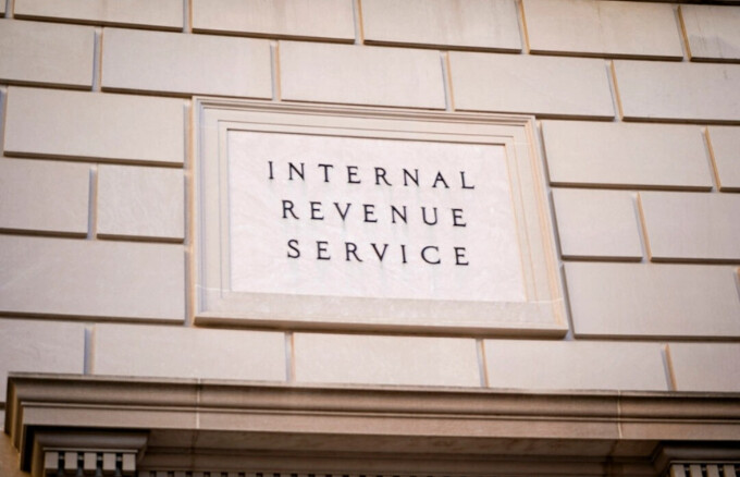 El edificio del IRS en Washington, el 4 de enero de 2024. (Madalina Vasiliu/The Epoch Times)