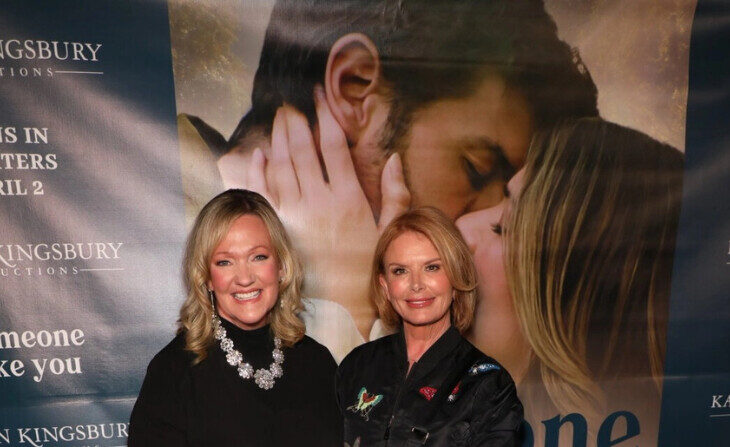 Karen Kingsbury asiste al estreno de "Someone Like You" en Nashville, en el Franklin Theatre de Franklin, Tennessee, el 19 de marzo de 2024. (Danielle Del Valle/Getty Images para la película "Someone Like You")