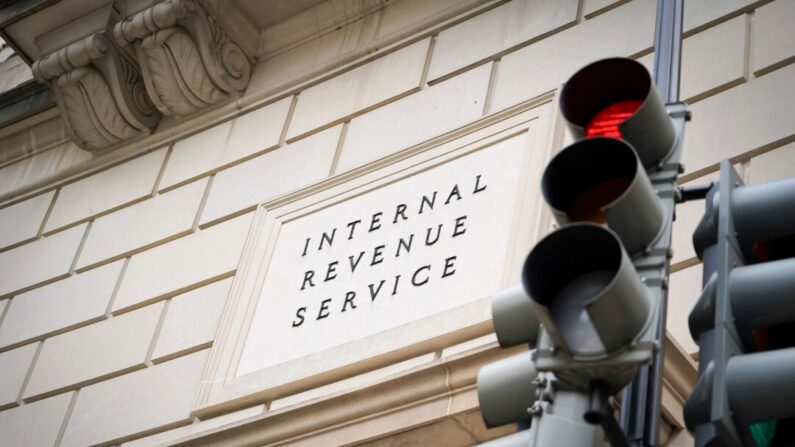 El edificio del Servicio de Impuestos Internos (IRS) en Washington, el 28 de junio de 2023. (Madalina Vasiliu/The Epoch Times)