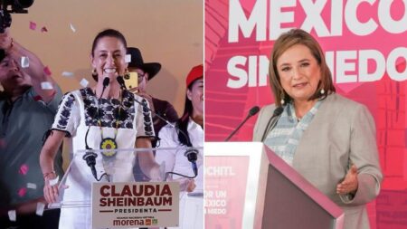 Claudia Sheinbaum y Xóchitl Gálvez firman acuerdo por la paz con la Iglesia católica mexicana