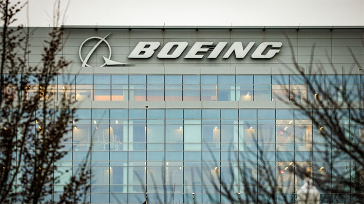 La sede de The Boeing Company en Arlington, Virginia, el 31 de enero de 2024. (Samuel Corum/Getty Images)
