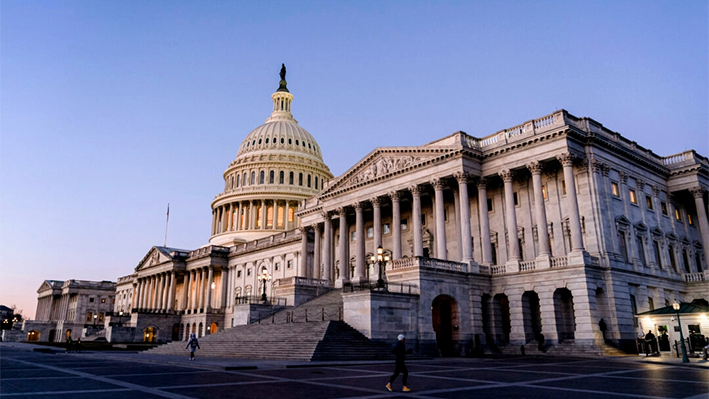 El Capitolio de EE. UU. en Washington el 7 de febrero de 2024. (José Luis Magana/Foto AP)