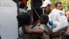 Rescatan a 221 migrantes, 46 de ellos menores de edad, en el centro de México