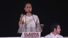La candidata oficialista Claudia Sheinbaum promete en sur de México desprivatizar el agua