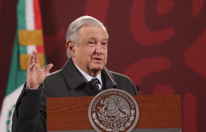 El presidente de México, Andrés Manuel López Obrador, en una fotografía de archivo. (EFE/ Sáshenka Gutiérrez)