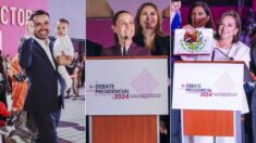 Qué dijeron los candidatos presidenciales después del primer debate en México