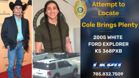 Cole Brings Plenty desaparece tras enfrentar una denuncia por violencia doméstica