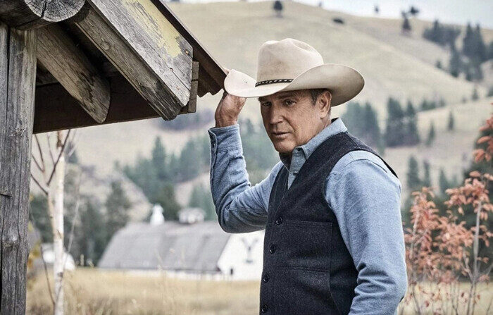 John Dutton (Kevin Costner), en "Yellowstone". (Paramount)