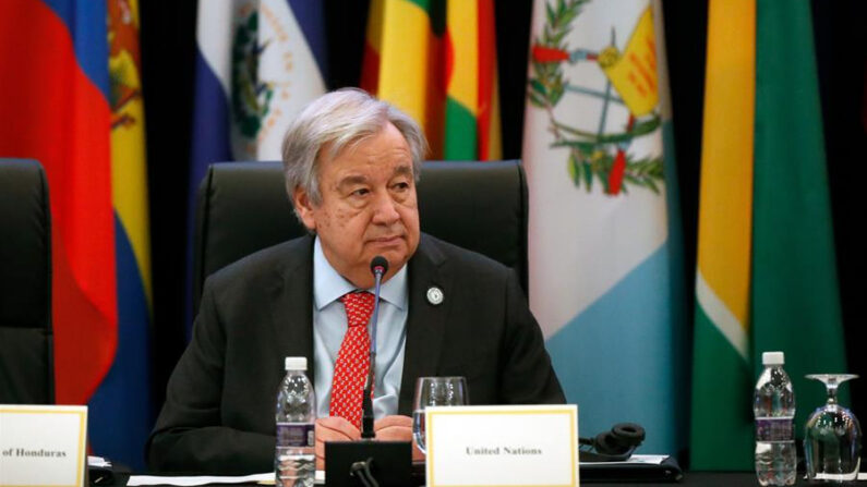Foto de archivo del secretario general de las Naciones Unidas (ONU), Antonio Guterres, EFE/ Bienvenido Velasco