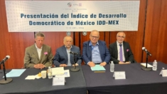 Senador Francisco Salazar encabeza presentación del Índice de Desarrollo Democrático de México 2024