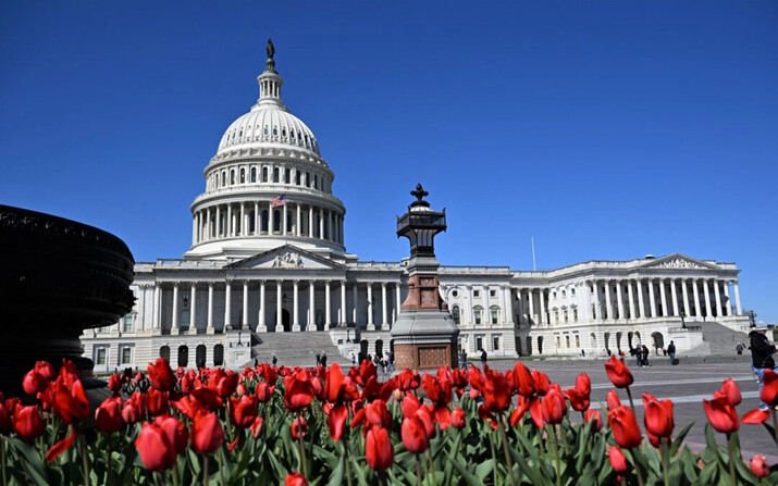 El Capitolio de Estados Unidos, el 24 de marzo de 2024. (Daniel Slim/AFP vía Getty Images)