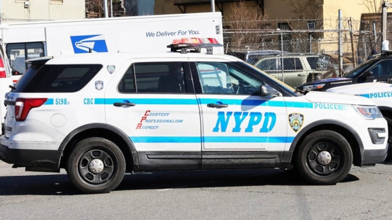 Un coche de policía de Nueva York en una foto de archivo. (Michael M. Santiago/Getty Images)
