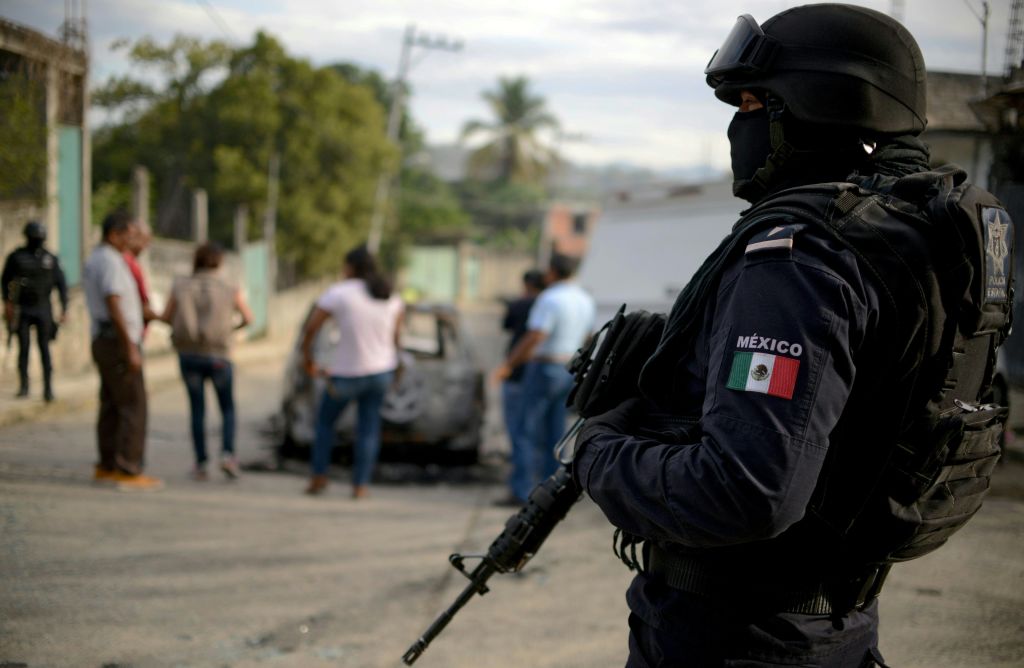 Detienen a grupo armado de venezolanos, mexicanos y un hondureño en sur de México