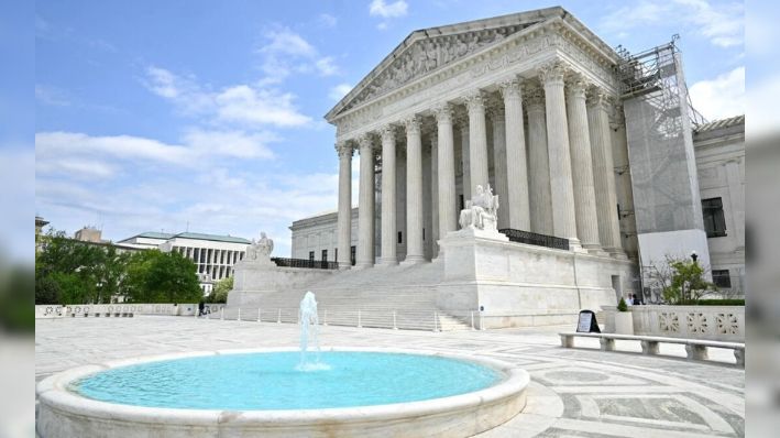 La Corte Suprema en Washington, el 25 de abril de 2024. (Mandel Ngan/AFP vía Getty Images)