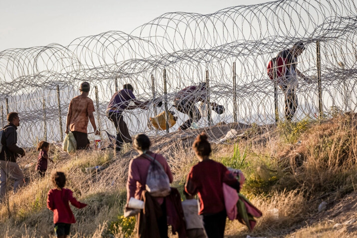 Cuatro detenidos por traficar a 41 migrantes en el norte de México