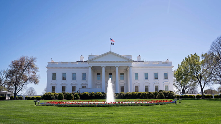 La Casa Blanca en Washington el 25 de marzo de 2024. (Madalina Vasiliu/The Epoch Times)

