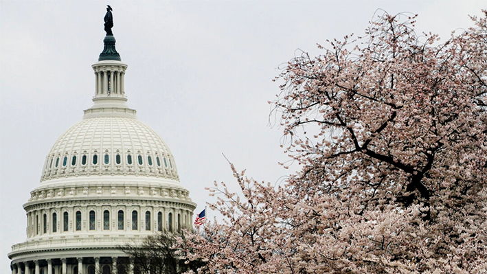 El Capitolio de EE. UU., el 22 de marzo de 2023. (Richard Moore/The Epoch Times)
