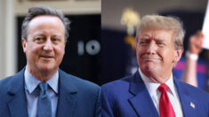 David Cameron, canciller británico, se reúne con Trump en Mar-a-Lago