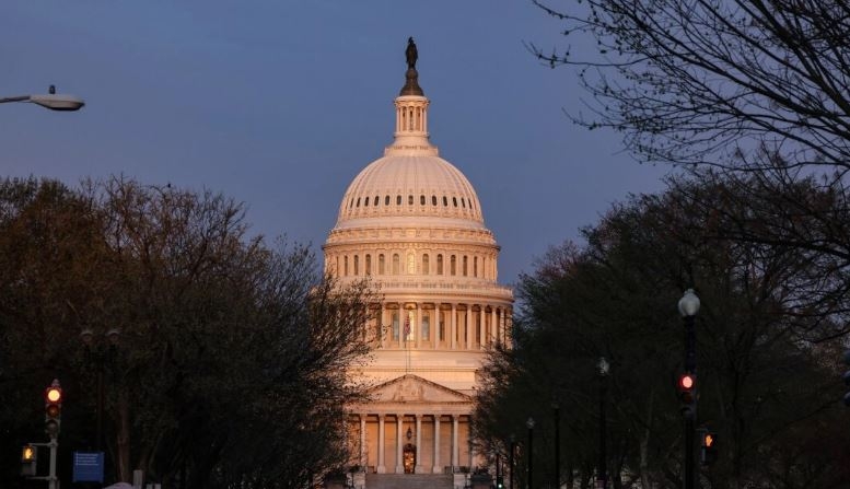 El Capitolio de EE. UU. en Washington el 26 de marzo de 2024. (Jemal Countess/Getty Images)