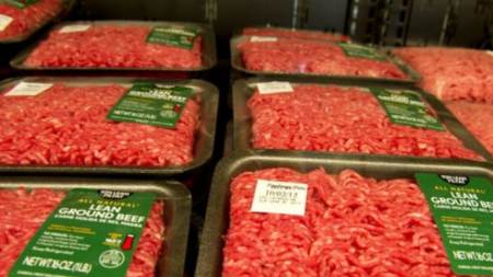 Retiran 16 mil libras de carne molida de vacuno en todo el país por E. Coli