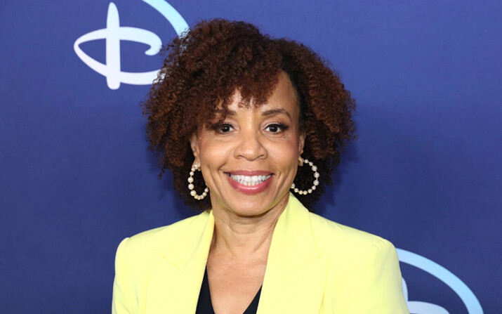 La presidente de ABC News, Kim Godwin, asiste al ABC Disney Upfront 2022 en Basketball City, en la ciudad de Nueva York, el 17 de mayo de 2022. (Dia Dipasupil/Getty Images)
