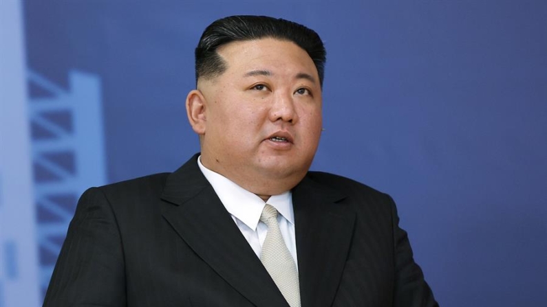 Imagen de archivo del líder norcoreano, Kim Jong Un. EFE/EPA/Vladimir Smirnov/Sputnik/Kremlin
