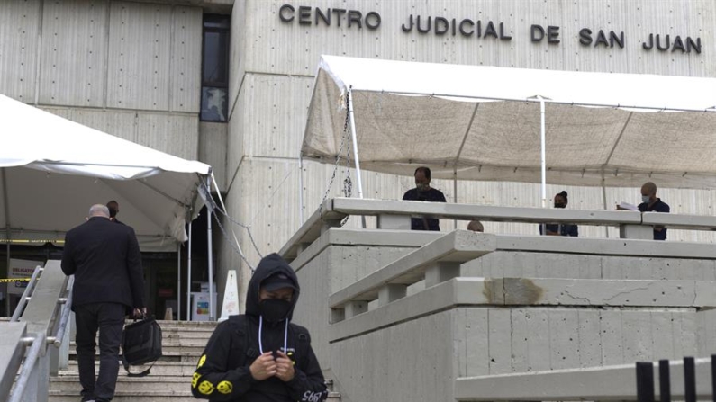 Afuera del edificio del Centro Judicial de San Juan (Puerto Rico). Imagen de archivo. EFE/Thais Llorca